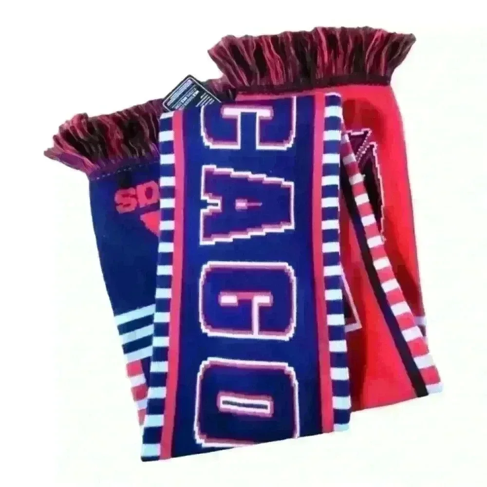 3/$30 Chicago‎ Fire Adidas Orange Blue Gray Nwts Scarf Shawl.